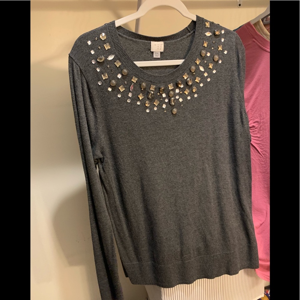 Studded Sweater